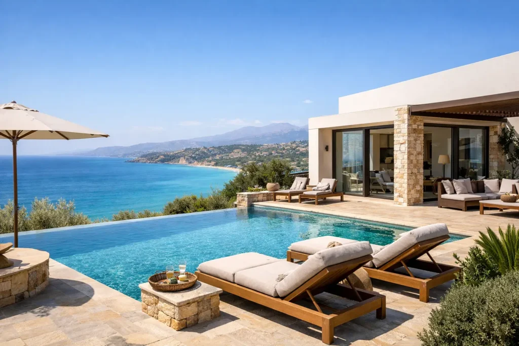 Luxury Villa in Kalyves for a Refined Stay