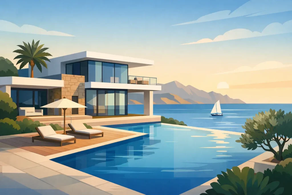 Modern Luxury Villa Crete for Coastal Stays