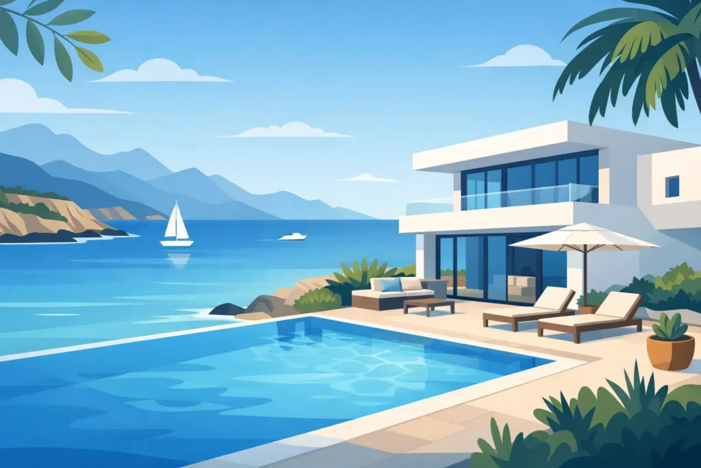 Sea Front Villa Crete: What to Look For