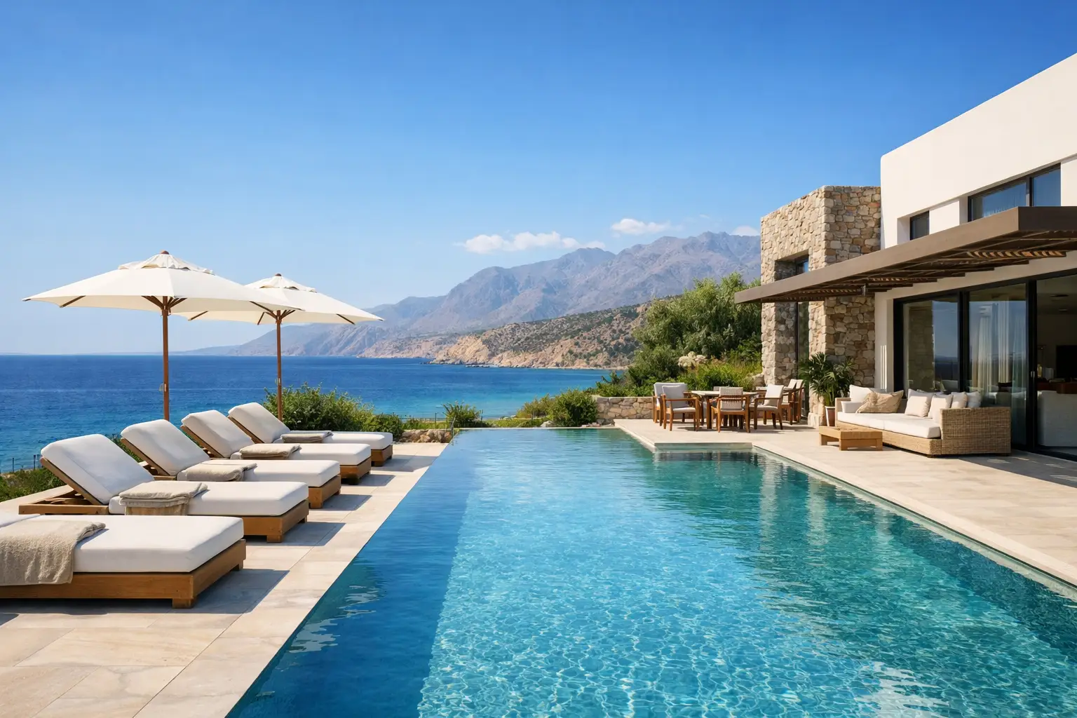 Luxury Villa for Six in Crete
