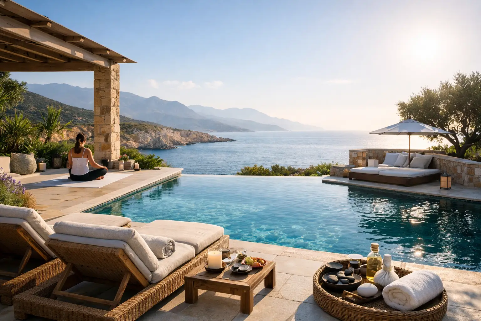 Wellness Weekend Villa Itinerary in Crete