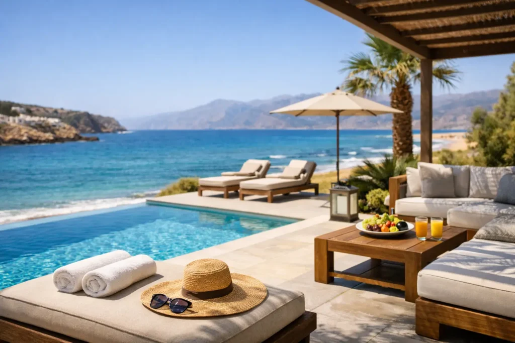 Beachfront Villa Amenities Review for Crete