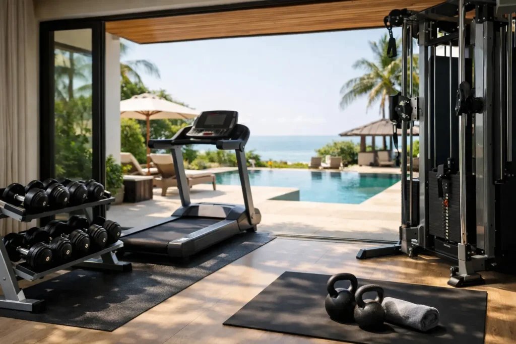Do Villas Include Fitness Equipment? What to Expect