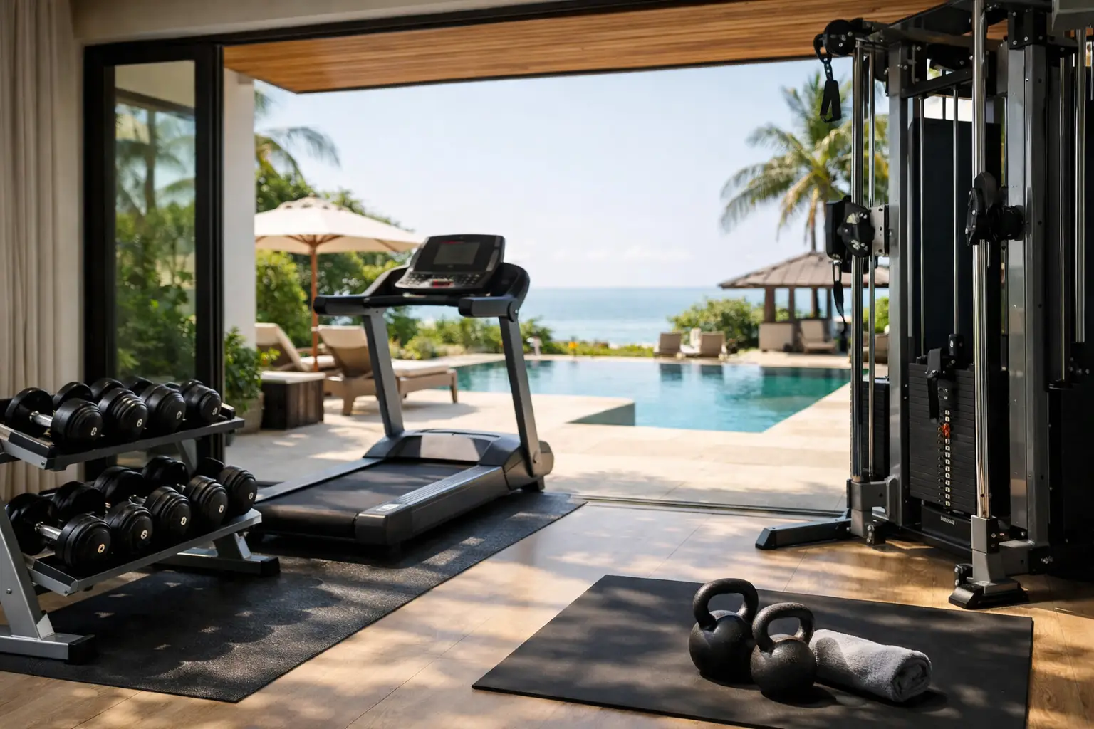 Do Villas Include Fitness Equipment? What to Expect