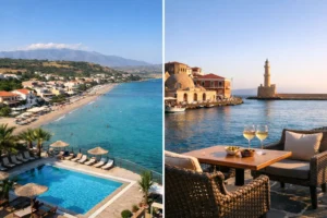 Kalyves Versus Chania Lodging for a Cretan Stay
