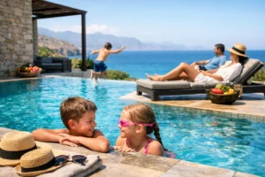 Plan a Private Pool Family Retreat in Crete