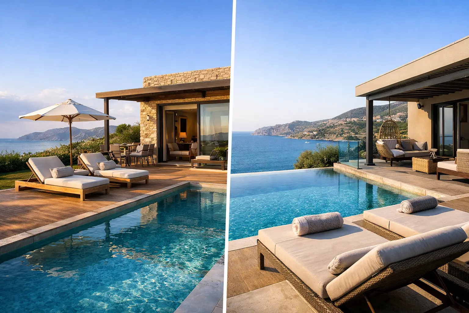 Three Bedroom Villa Versus Suites in Crete