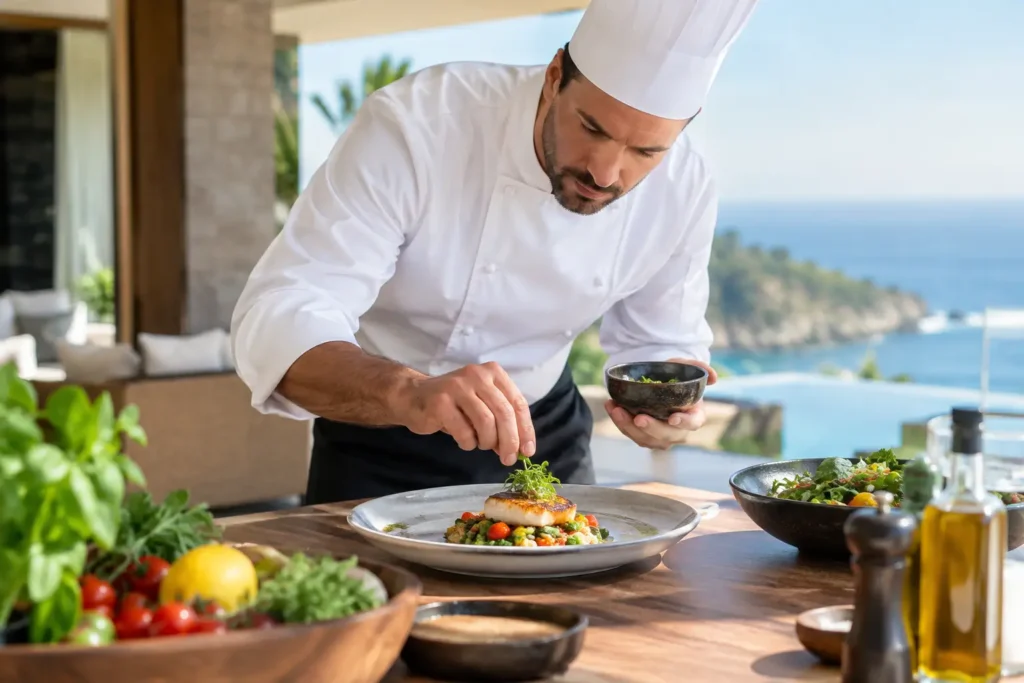 What to Expect From a Villa Chef Service